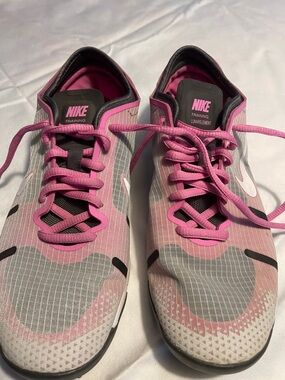 Nike Women’s Pink and Gray Training Shoes
